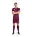 T-shirt Entrada Homme Bordeaux Foncé Adidas-1