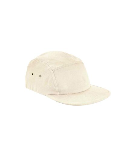 Beechfield Unisex Adult Canvas 5 Panel Baseball Cap (Natural) - UTBC5094