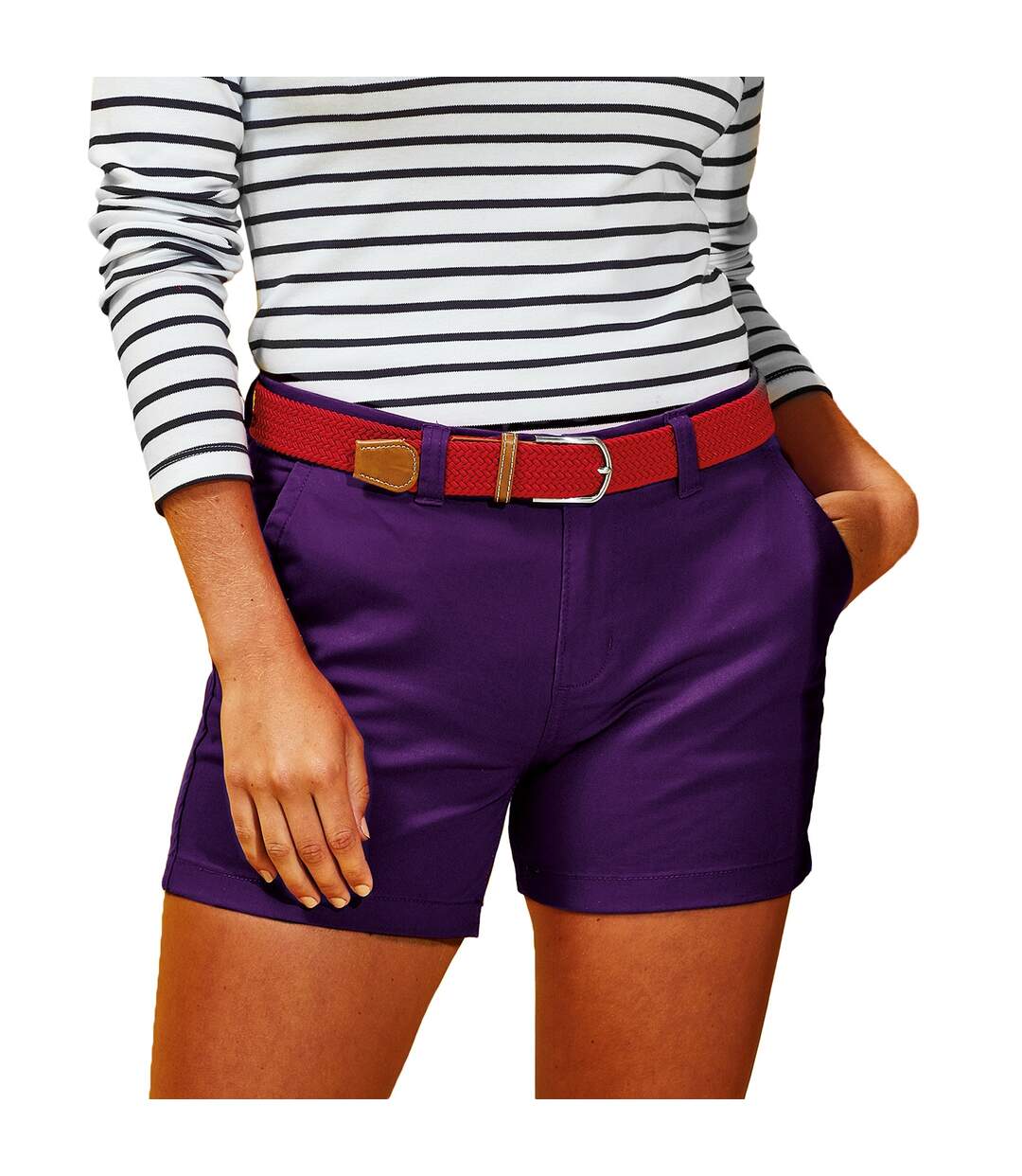 Asquith & Fox - Short - Femme (Violet) - UTRW4812