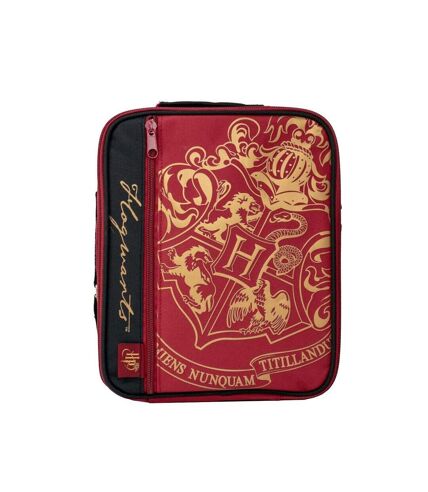 Harry Potter Hogwarts Lunch Bag (Burgundy/Gold/Black) (One Size) - UTBS3842