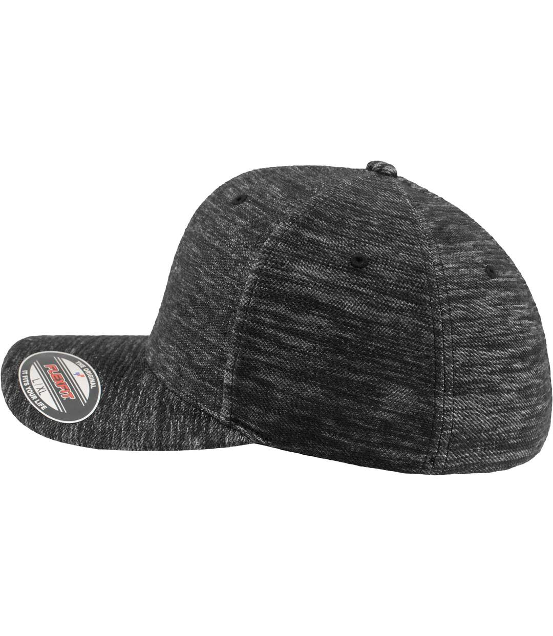 Casquette de baseball flexfit adulte gris Yupoong-3