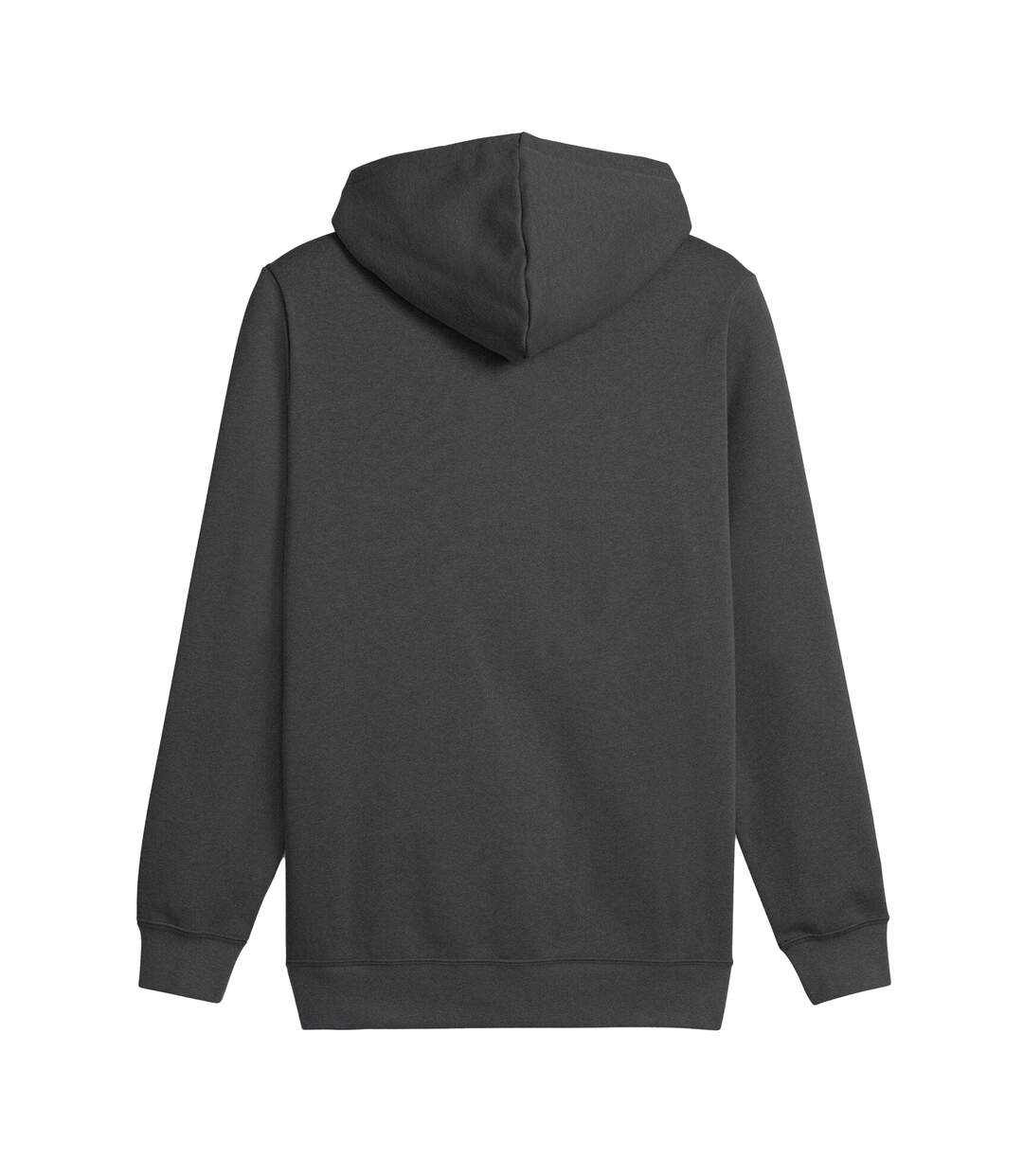 Mens Fleece Branded Tape Hoodie Grey Puma-2