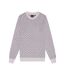 Pull intarsia monogram pour hommes toile Lyle & Scott Lyle & Scott