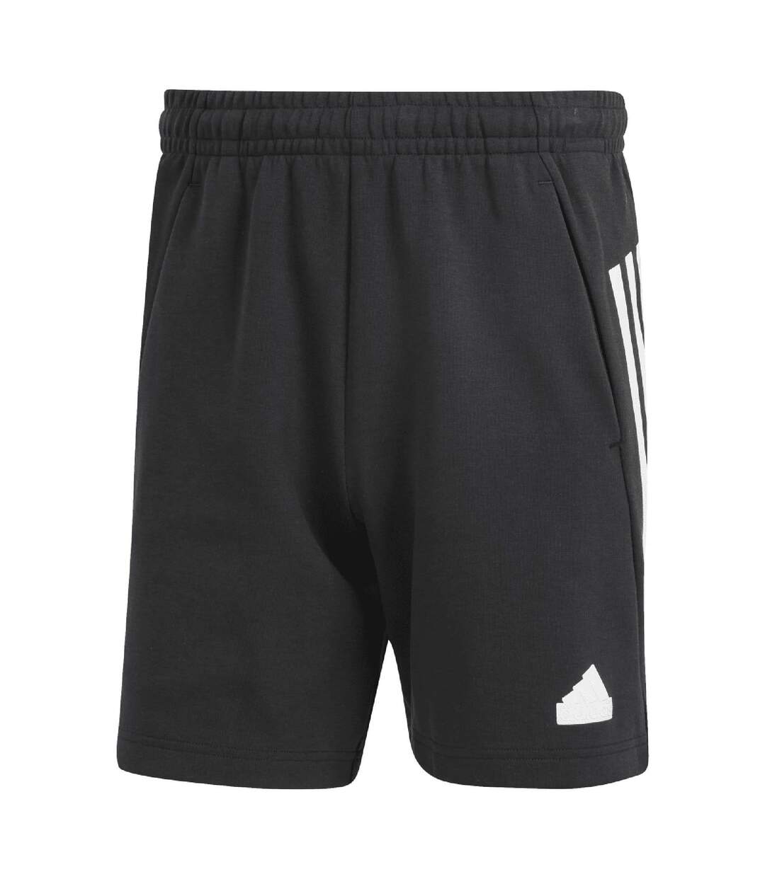 Mens Future Icons 3 Stripes Shorts Black Adidas-4