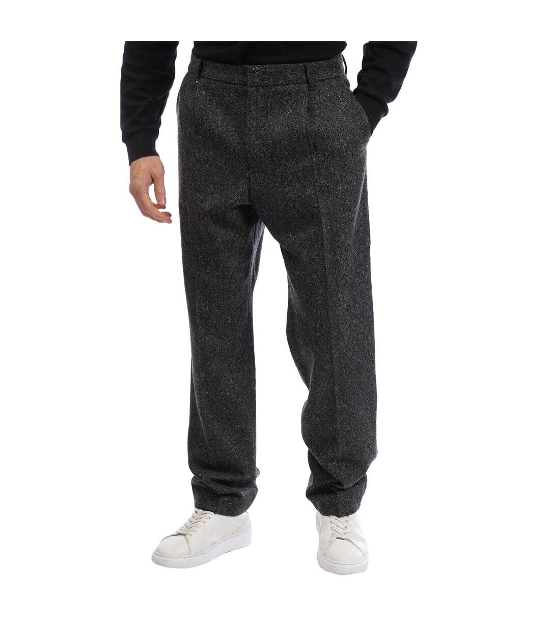 Pantalon Homme Gris Moyen Boss-1