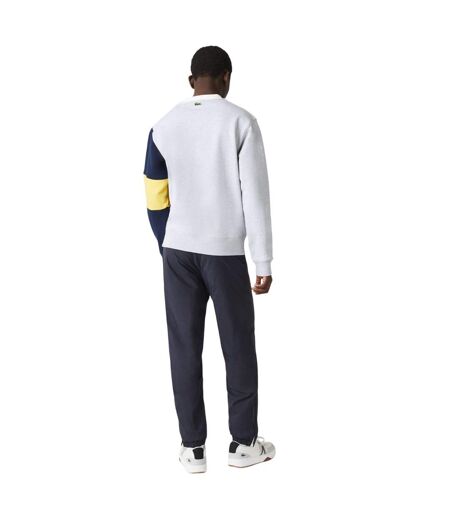 Mens Nylon Tracksuit Bottoms Blue Lacoste
