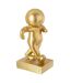 Statuette Marcel Promenade Dannie 46cm Doré-1