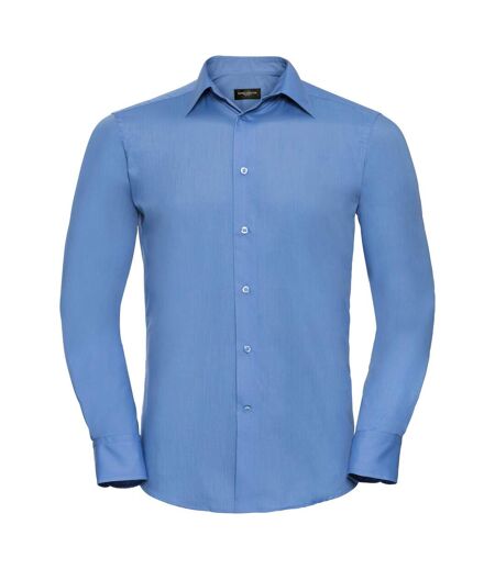 Chemise À Manches Longues  Collection Pour Homme Bleu Clair Russell
