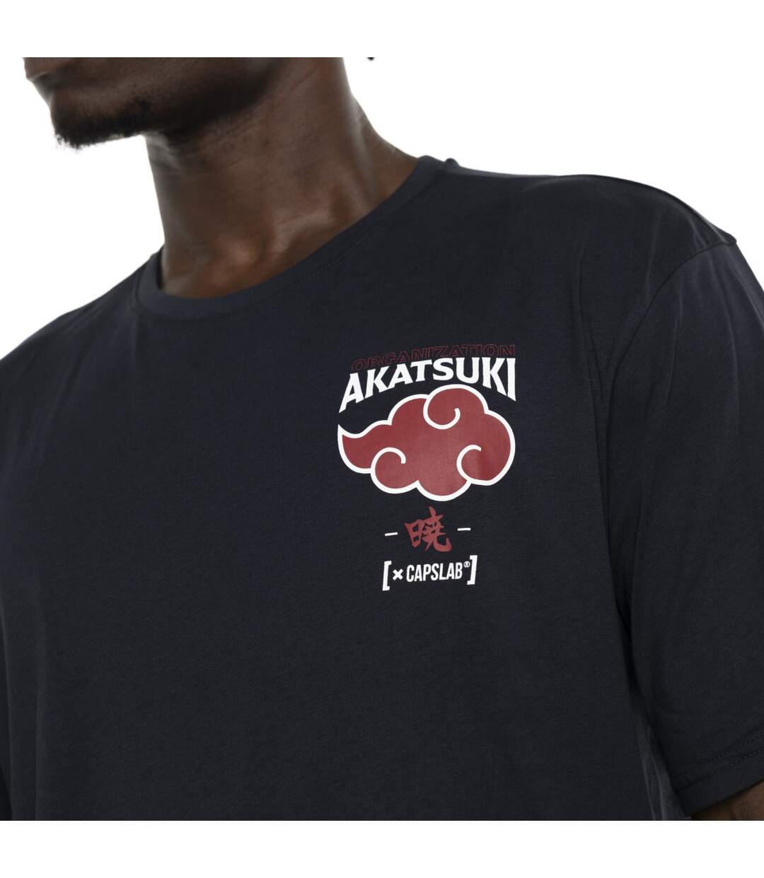 T-shirt homme Relax fit Naruto Akatsuki Capslab-2