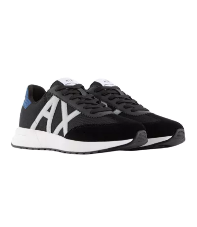 Baskets Homme Noir Gris Armani Exchange