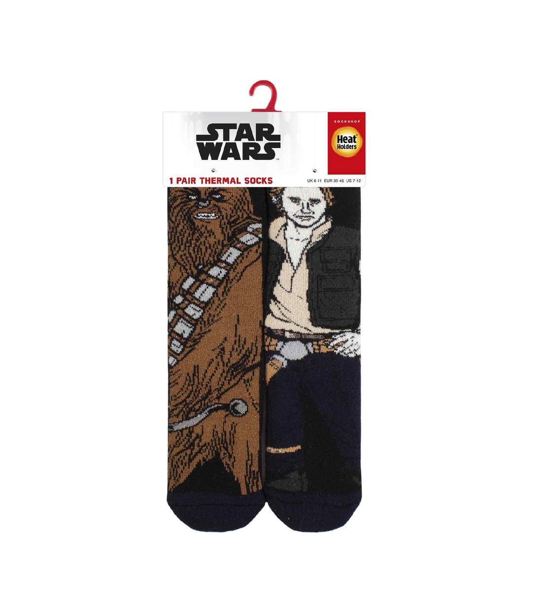 Mens Star Wars Lightweight Thermal Socks-2