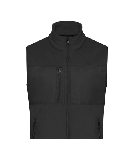 Veste Sans Manches Homme Noir James And Nicholson