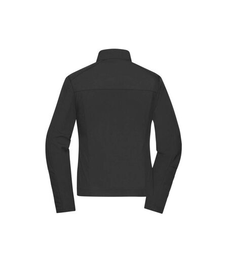 Veste Softshell Femme Noir James And Nicholson