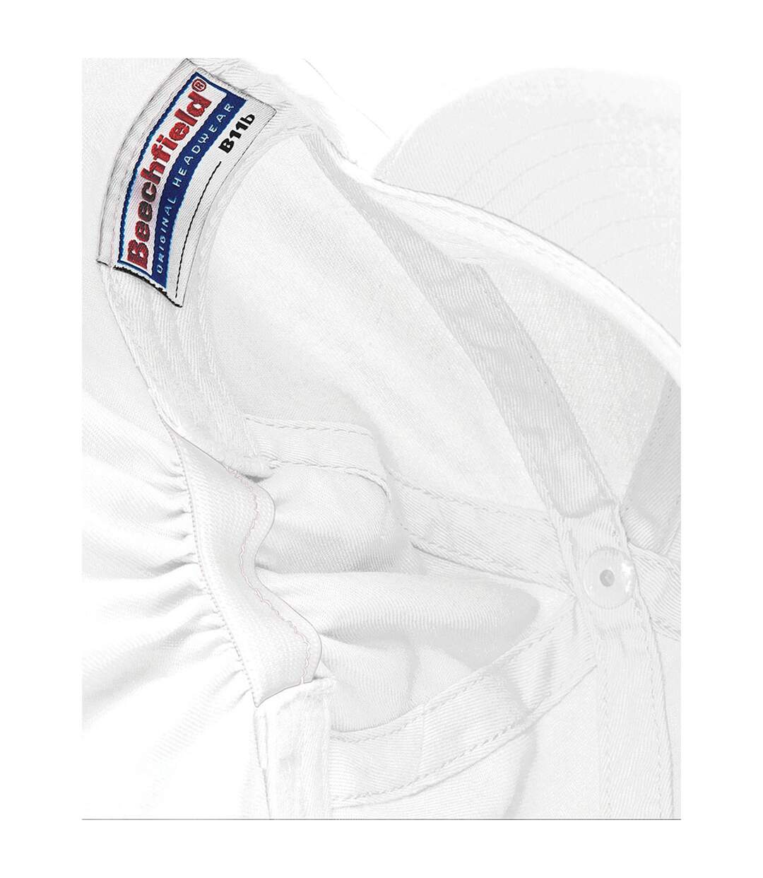 Casquette légionnaire enfant blanc Beechfield-2