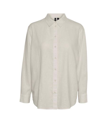 Chemise Femme Beige Pâle Vero Moda