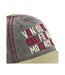 Casquette baseball en sergé de coton effet usé Retro Message Vondutch-3