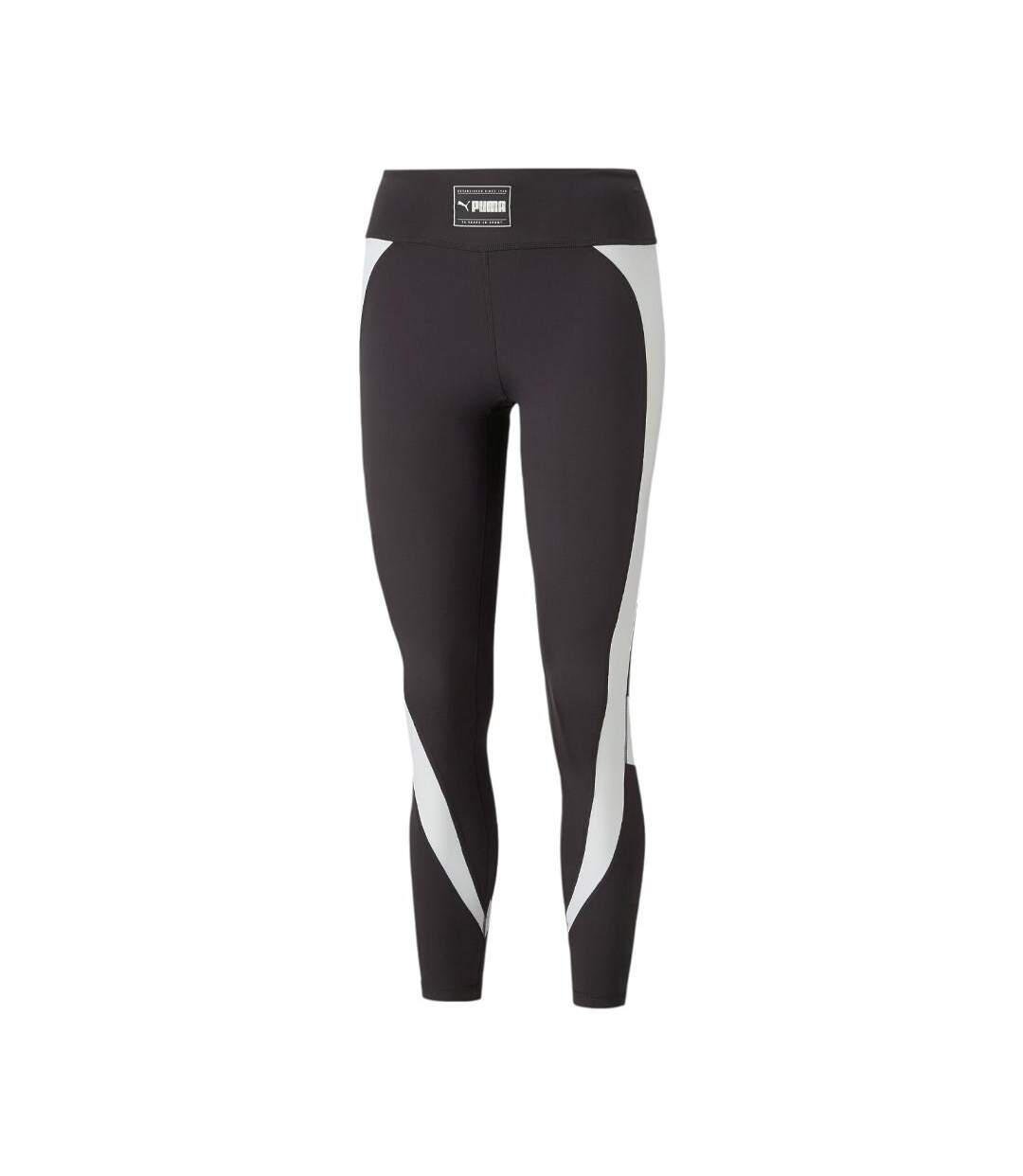 Legging noir/blanc femme puma sculpt78 - s-1