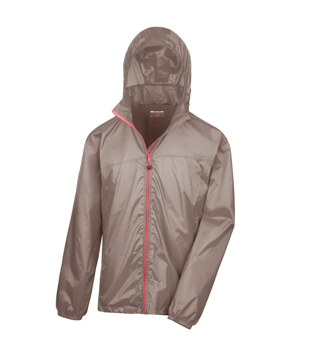 Veste Stowable Adulte Taupe Rose Result Urban-1