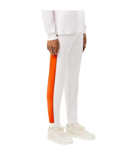 Pantalon De Jogging Homme Blanc Orange Lacoste