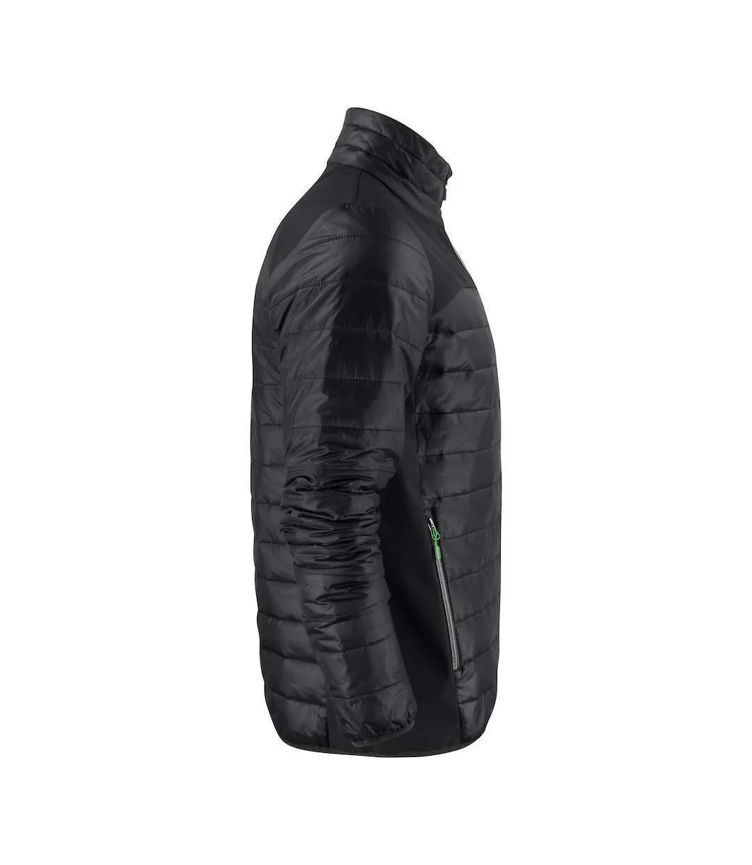 Mens Expedition Padded Jacket Black Printer-3