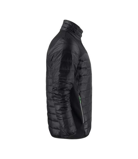 Mens Expedition Padded Jacket Black Printer