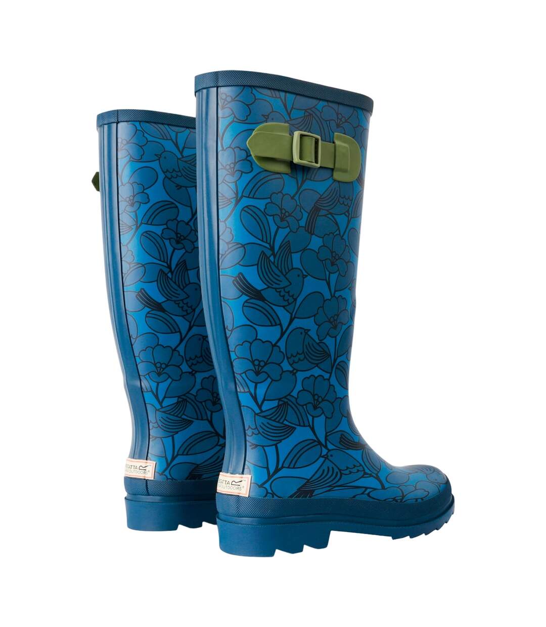 Bottes de pluie orla welly hi femme bleu Regatta-2