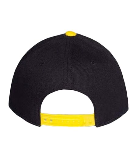 Casquette Motif Pikachu #25 Homme Noir Jaune Pokemon