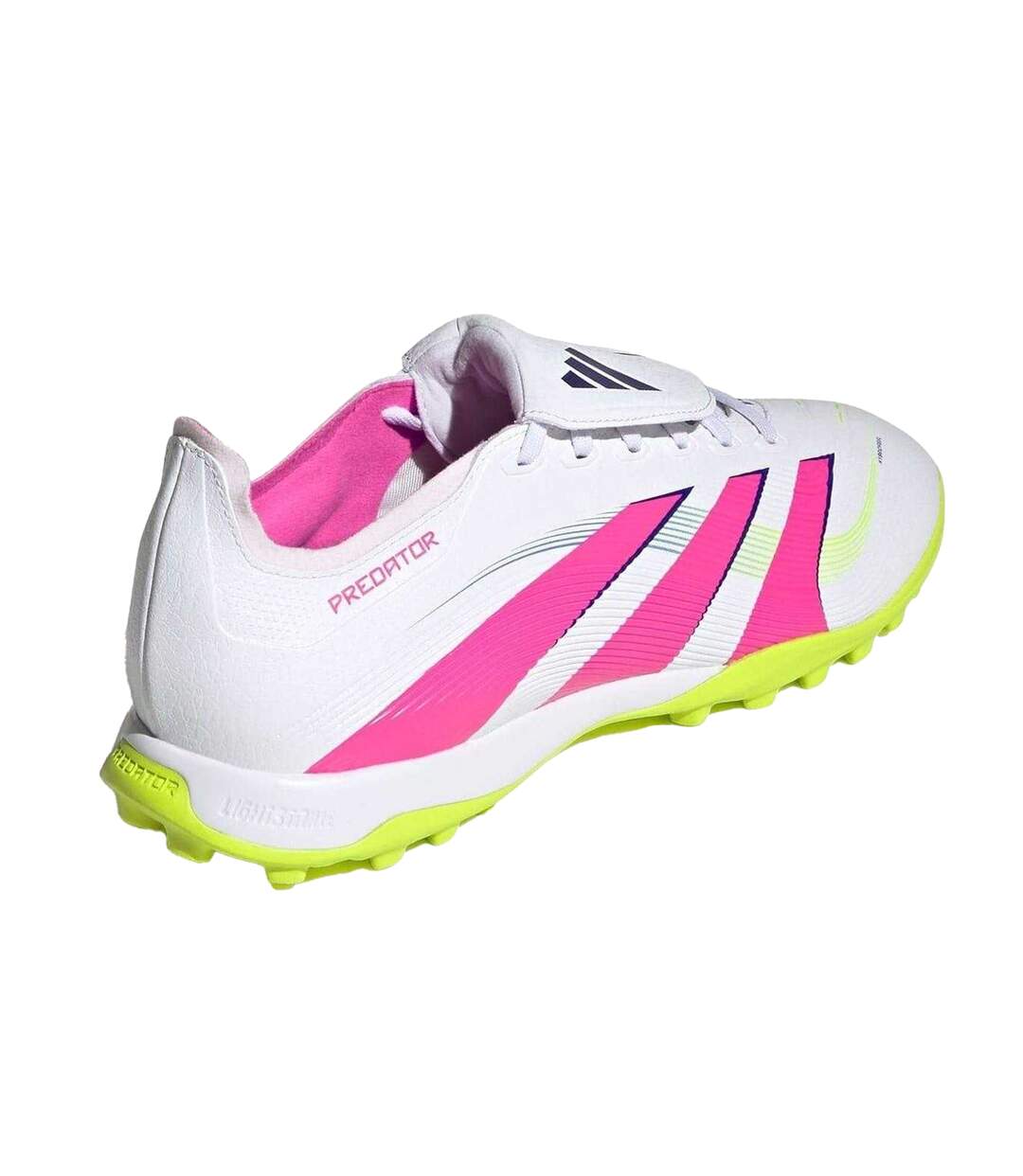 Mens Predator League Football Boots White Pink Adidas-2