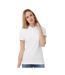 Polo Uni À Manches Courtes Femme Blanc B&C-1