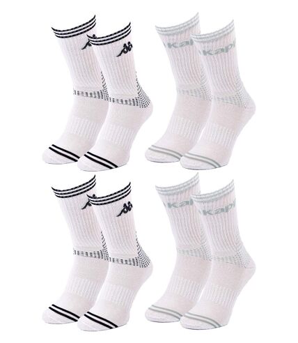 Chaussettes Femme KAPPA 4 paires PREMIUM CREW 2287BL