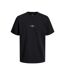 Mens Royal Denim Division T-shirt Black Jack And Jones-2