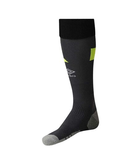 Chaussettes De Foot Adulte Noir Jaune Umbro