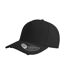 Casquette Effet Usé Mixte Noir Atlantis-1