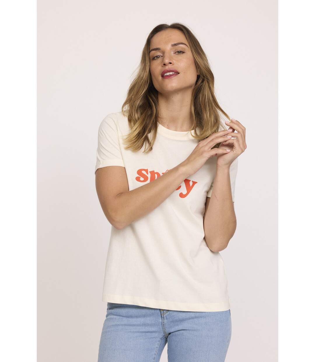 T-shirt ACOBA Ivoire-2