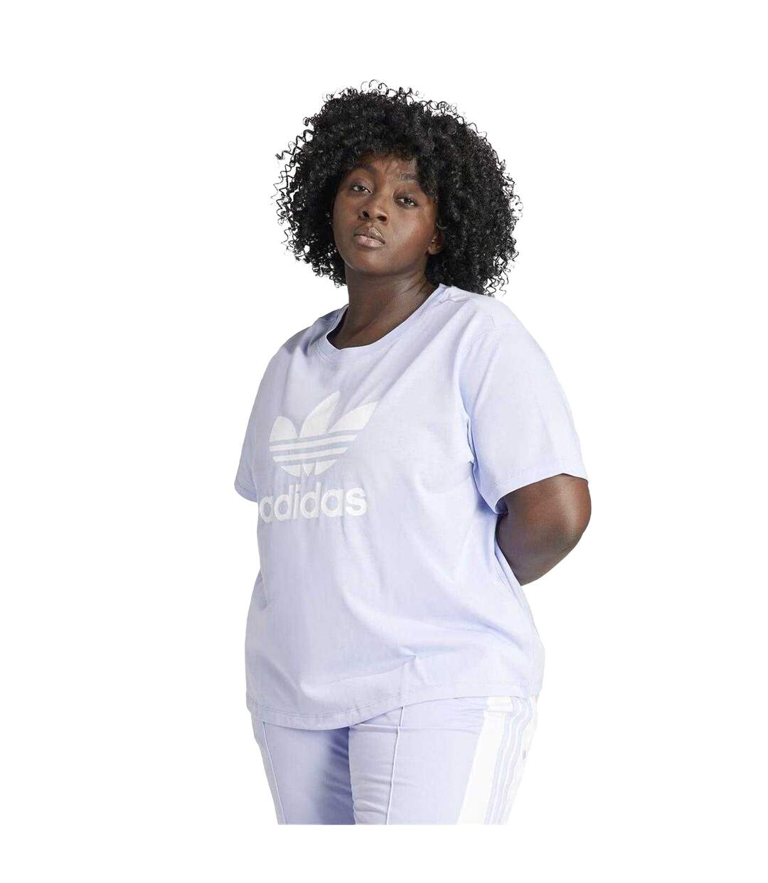 T-shirt Originals Trf Femme Violet Adidas-4