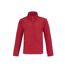 B&C Mens Two Layer Water Repellent Softshell Jacket (Red/ Gray)