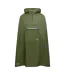 Poncho Imperméable Pliable À Capuche Qikpac Adulte Vert Mousse Trespass-1