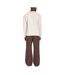 Pyjama marron/beige homme tommy hilfiger ls flannel-2