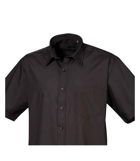 Chemise Poplin Homme Noir Premier