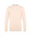Sweat Manches Cousues Homme Rose Pâle B&C-1