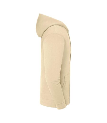 Veste De Survêtement Unie À Capuche Iconic Premium Homme Beige Fruit Of The Loom
