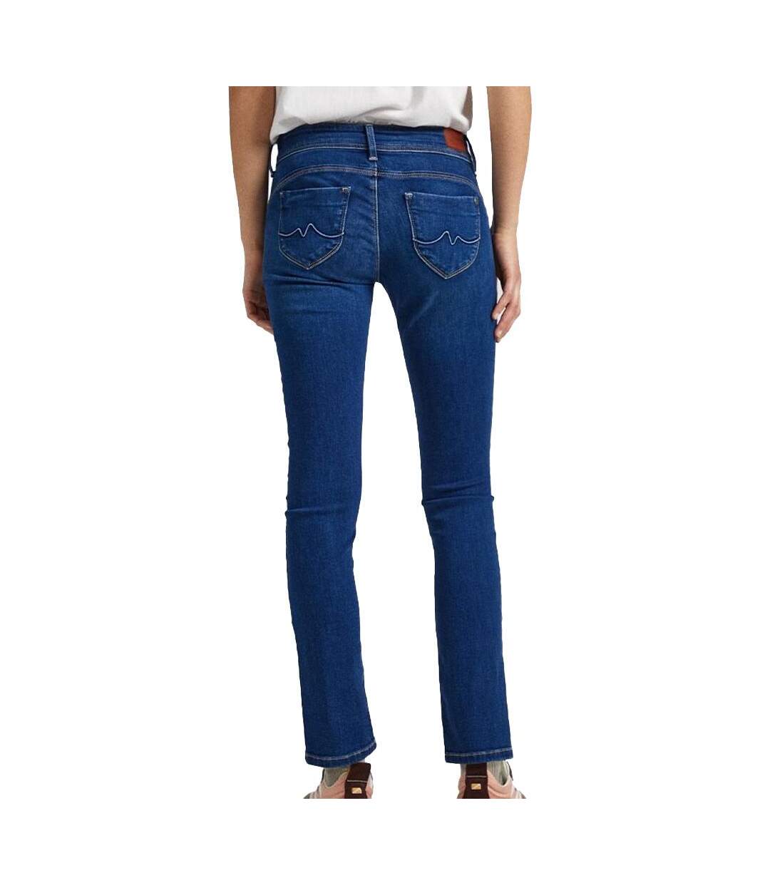 Jean Slim Bleu Foncé Femme Pepe Jeans New Brooke PL204165CQ5 - W26-L30-2