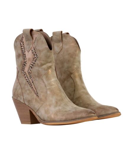 Bottines à Zip Super Mode