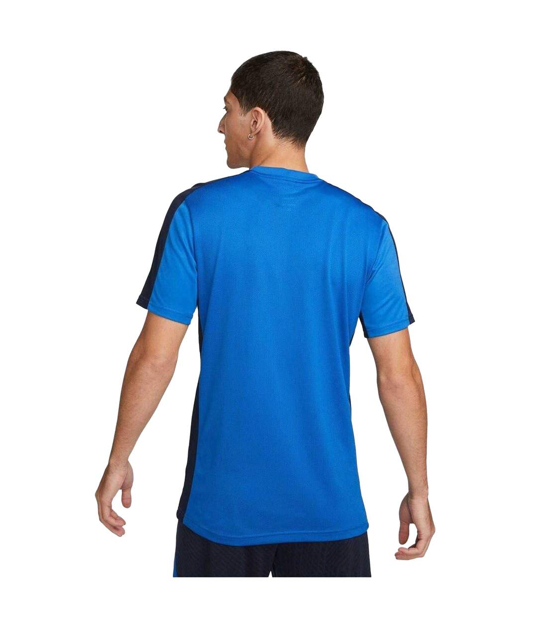 Mens Academy Training T-shirt Royal Blue Nike-2