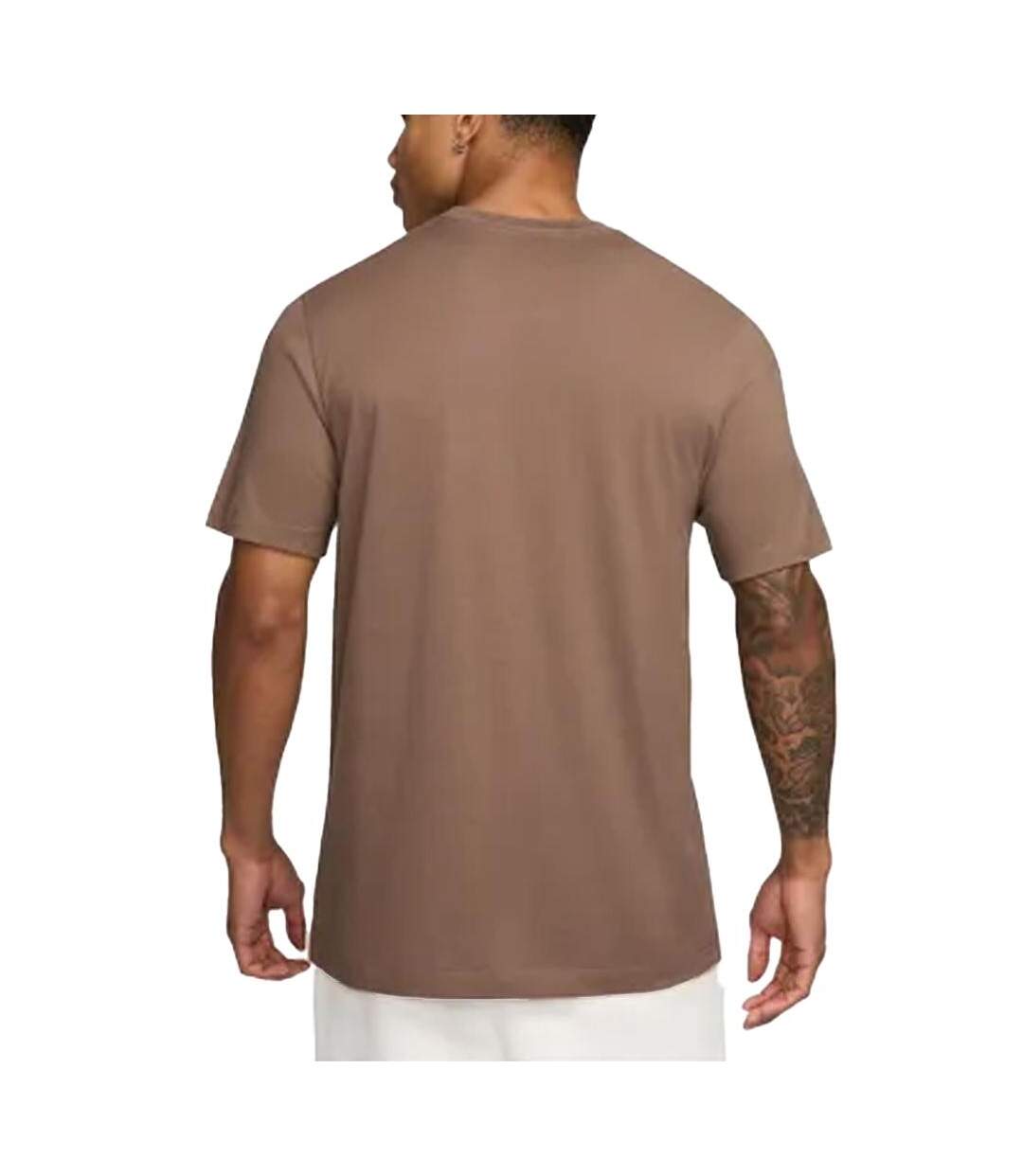 T-shirt marron homme nike jumpman-2