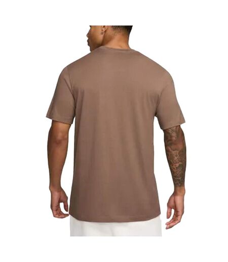 T-shirt marron homme nike jumpman