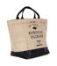 Lunch Bag Fraicheur Isotherme Effet Jute 25cm Beige-1