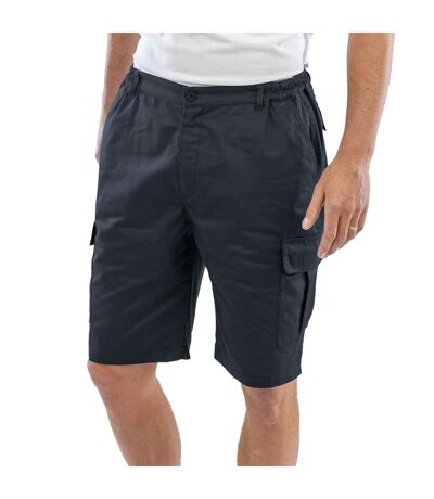 Short De Travail Homme Bleu Marine Result Genuine Recycled