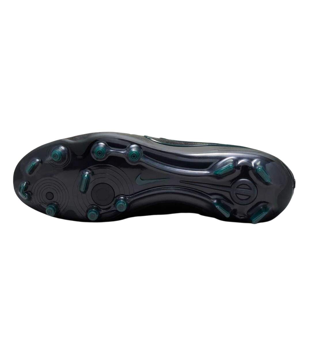 Unisex Adult Tiempo Legend 10 Elite Firm Ground Football Boots Black Green Nike-4