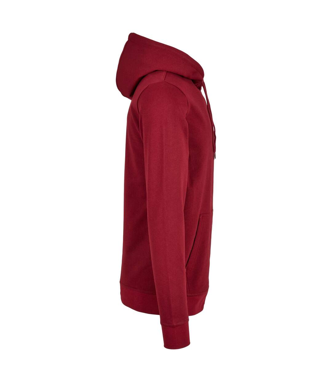 Mens Basic Hoodie Bourgogne Build Your Brand-4
